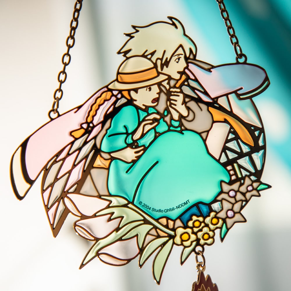 Studio Ghibli Howl's Moving Castle Kaze no Tori Michi Series Suncatcher