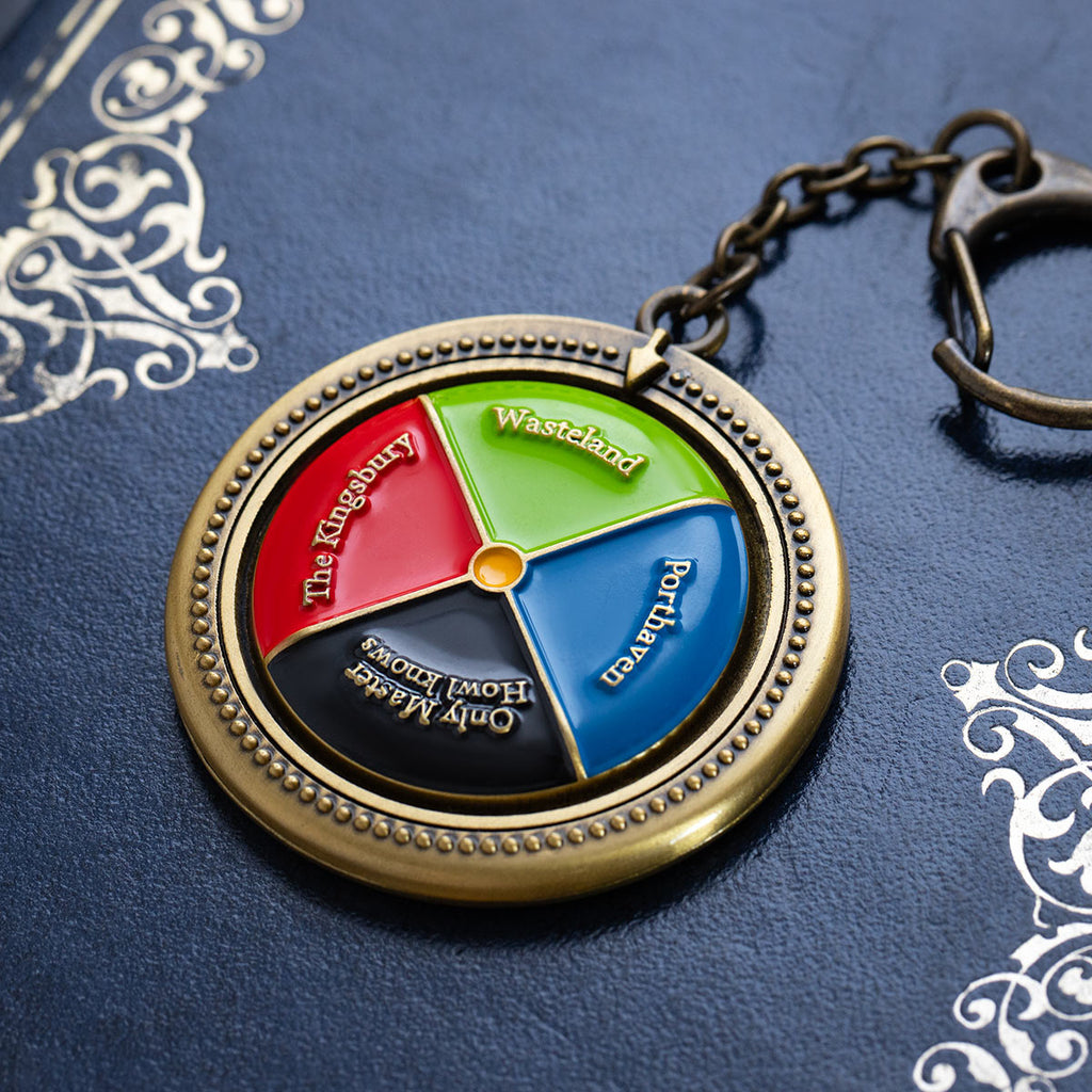 Studio Ghibli Howl's Moving Castle Kuru Kuru Colored Disc Keychain