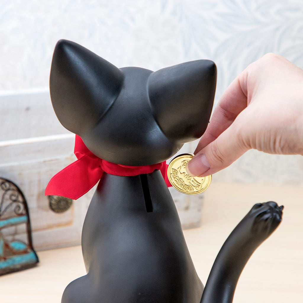 Studio Ghibli Jiji Premium Big Piggy Bank [Kiki's Delivery Service]