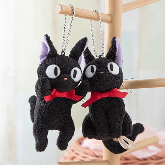 Studio Ghibli Jiji the Cat Plush Mascot with Ball Chain