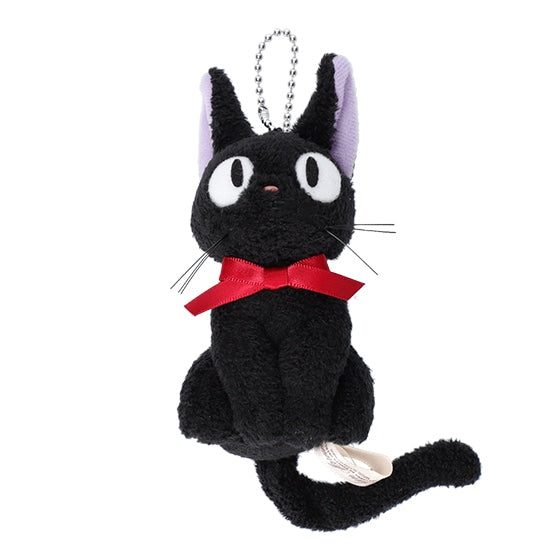 Studio Ghibli Jiji the Cat Plush Mascot with Ball Chain