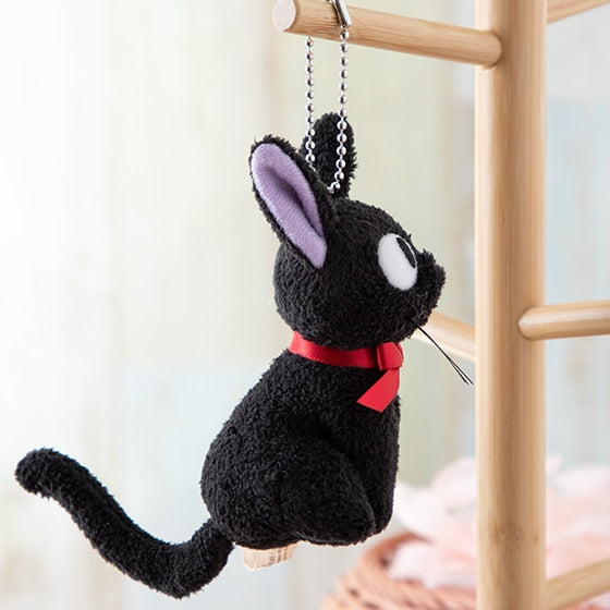 Studio Ghibli Jiji the Cat Plush Mascot with Ball Chain