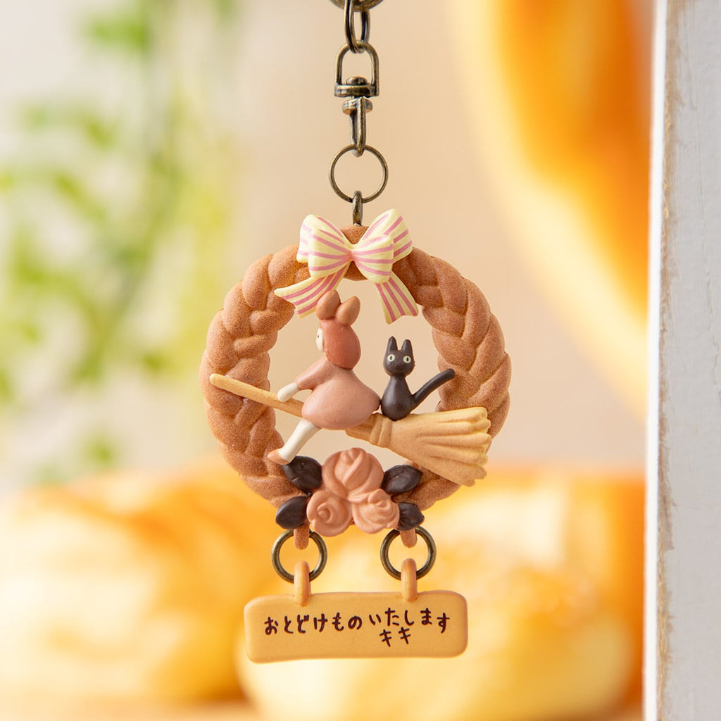 Studio Ghibli Kiki’s Delivery Service Bread Wreath Keychain