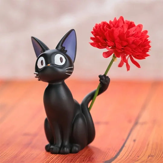 Studio Ghibli Kiki's Delivery Service Mini Ring Vase - Jiji's Tail Play