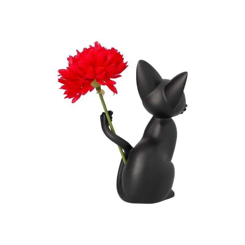 Studio Ghibli Kiki's Delivery Service Mini Ring Vase - Jiji's Tail Play