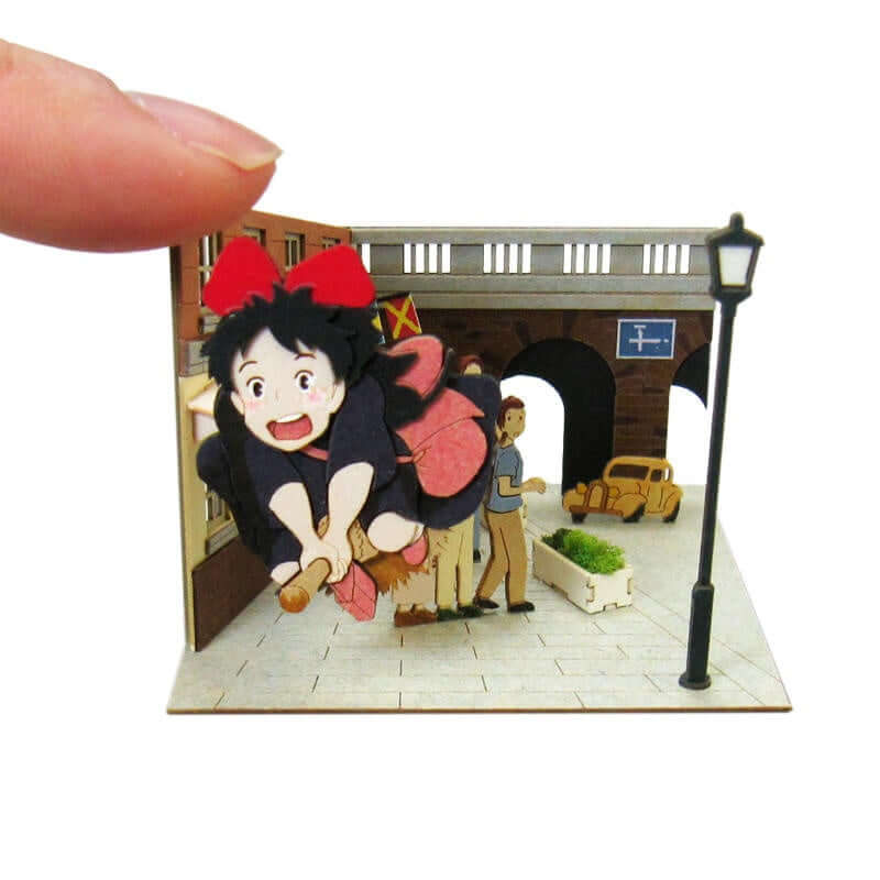 Studio Ghibli Miniature Studio Ghibli Kiki's Delivery Service: Arrived at Koriko City