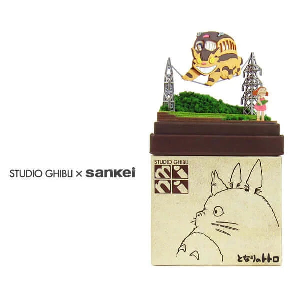 Studio Ghibli Miniature Studio Ghibli My Neighbour Totoro Catbus and Mei