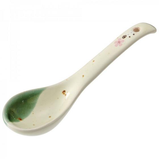 Studio Ghibli My Neighbor Totoro Cherry Blossom Stoneware Spoon