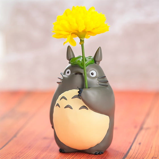 Studio Ghibli My Neighbor Totoro Mini Ring Vase - Totoro's Single Flower