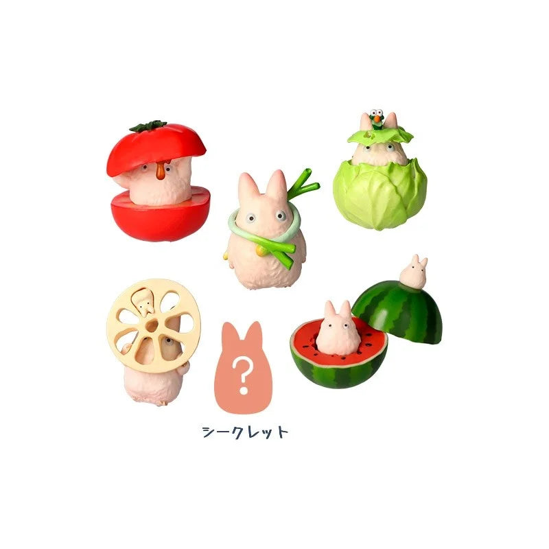 Studio Ghibli My Neighbor Totoro "Yaoyasan Series" Vegetable Play Collection Blind Box