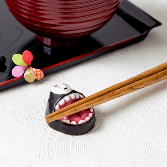 Studio Ghibli No Face Mouth Chopstick Rest