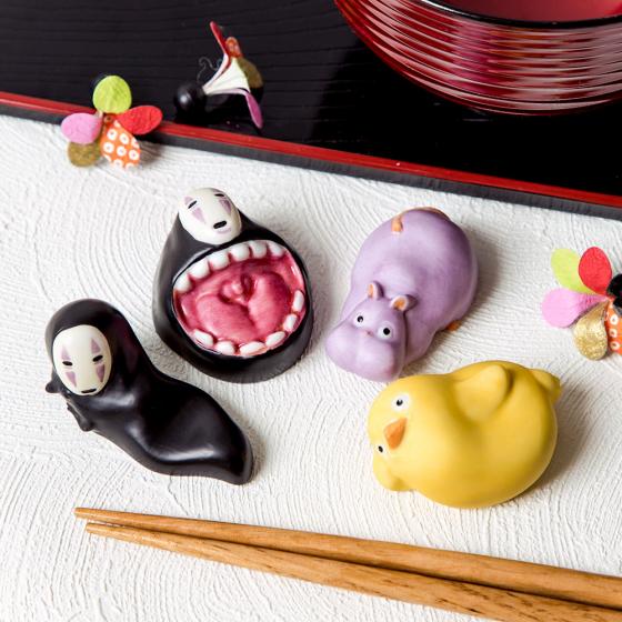 Studio Ghibli No Face Mouth Chopstick Rest