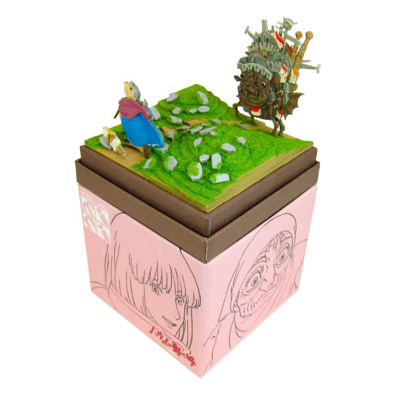 Studio Ghibli Paper Products Miniature Studio Ghibli Howl's Moving Castle: Sophie and the Moving Castle