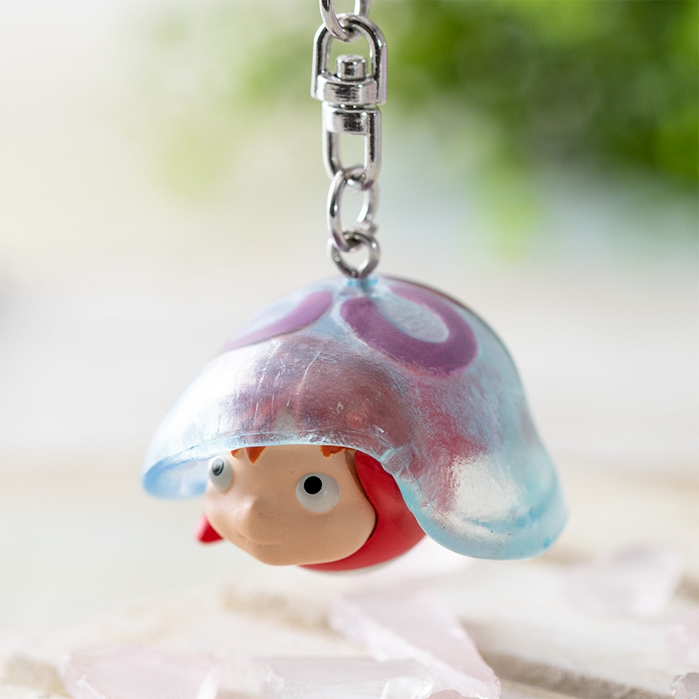 Studio Ghibli Ponyo Jellyfish Keychain