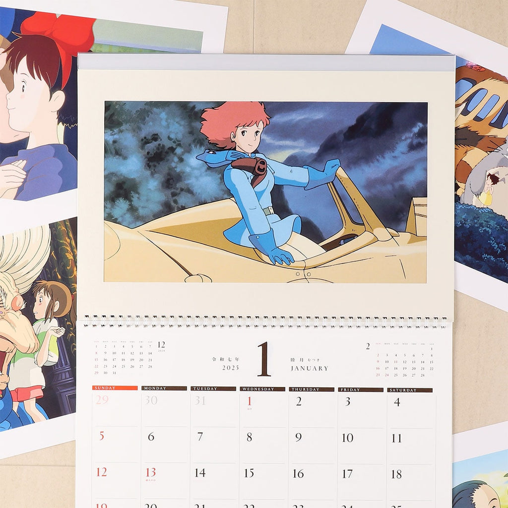 Studio Ghibli Studio Ghibli 23-Film Iconic Scene Calendar 2025