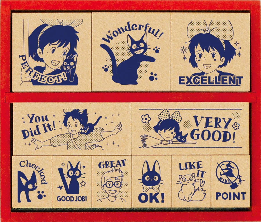 Studio Ghibli Studio Ghibli Stamp Set Kiki's Delivery Service