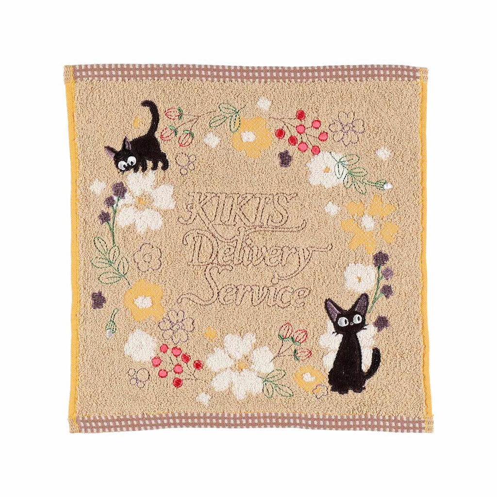 Studio Ghibli towel Kiki’s Delivery Service “Therapia Flower” Mini Towel