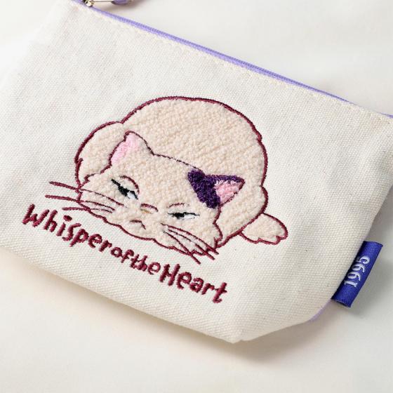 Studio Ghibli Whisper of the Heart Sagara Embroidery Pouch The Path of Two People