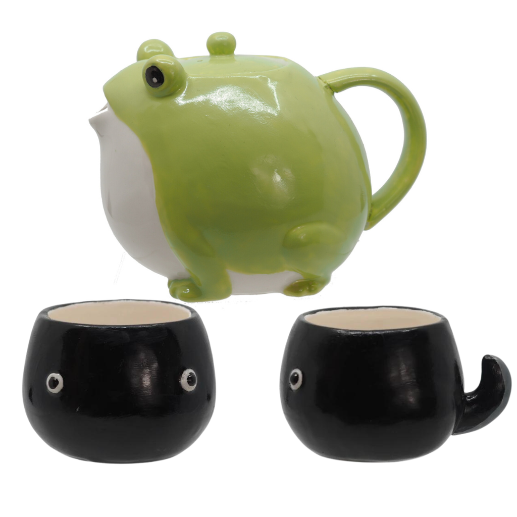 Sunart Frog and Tadpole Tea Set