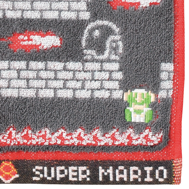 Super Mario Super Mario Bowser's Castle Hand Towel