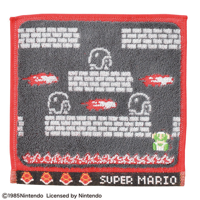 Super Mario Super Mario Bowser's Castle Hand Towel