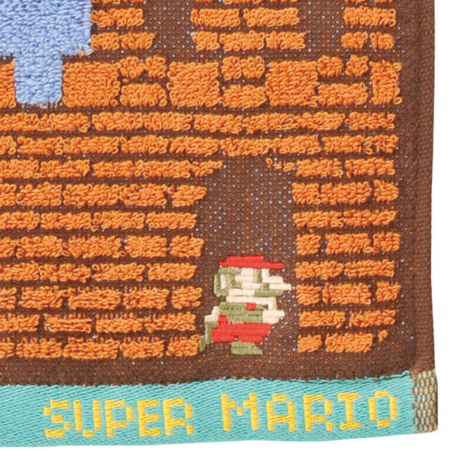 Super Mario Super Mario Stage Goal Hand Towel