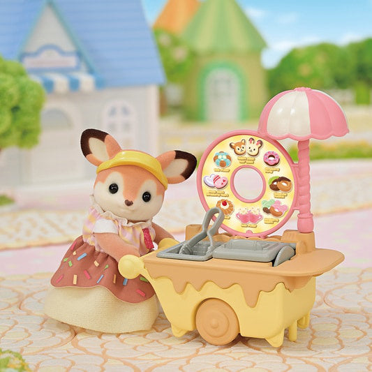 Sylvanian Families Sylvanian Families Delivered! Delicious Donut Wagon [Japan Import]