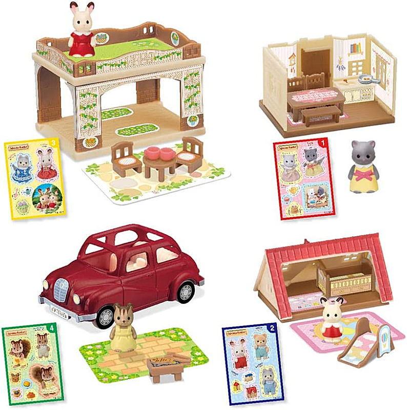 Sylvanian Families Sylvanian Families Miniature Starter Home Candy Box