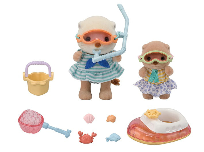 Sylvanian Families Sylvanian Families Sea Otter Siblings -Sea Play Set-