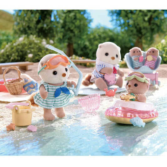 Sylvanian Families Sylvanian Families Sea Otter Siblings -Sea Play Set-