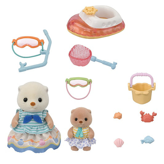 Sylvanian Families Sylvanian Families Sea Otter Siblings -Sea Play Set-