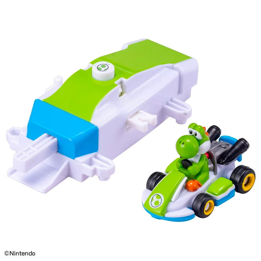 Takara Tomy Drift Tomica Mario Kart Drift Starter Set Yoshi & Standard Kart