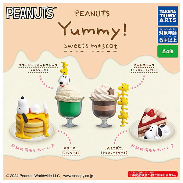 Takara Tomy Peanuts Yummy! Sweets Mascot Gachapon