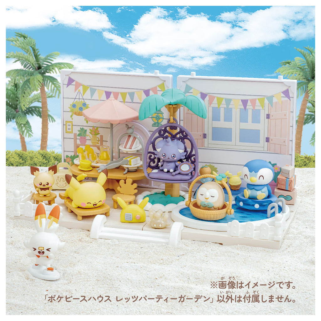 Takara Tomy Pokemon Poke Peace House Let's Party Garden