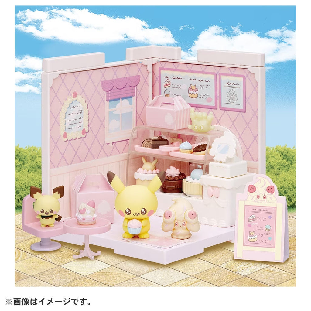 Takara Tomy Pokemon Poke Peace House Sweets Shop Pikachu