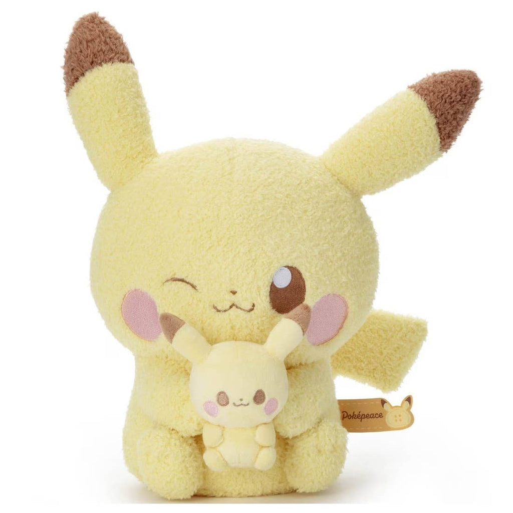Takara Tomy Pokemon Poke Peace Plush Pikachu [with Plush Toy Ver.]