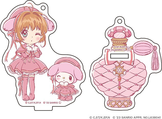 Up Fields Sakura x My Melody Acrylic Stand Keychain Perfume ver. [Cardcaptor Sakura x Sanrio Characters]