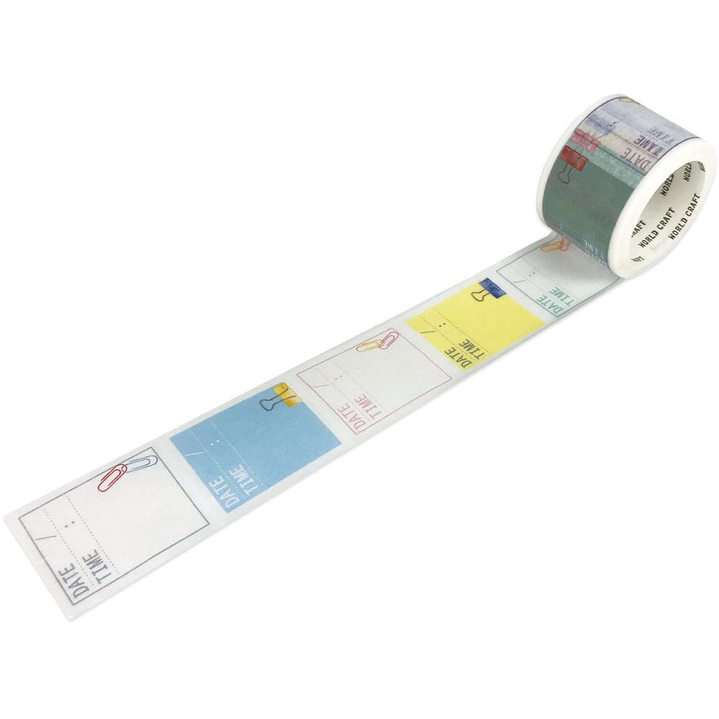 World Craft Decorative Tape Memo Pad Tape with Perforated Edges