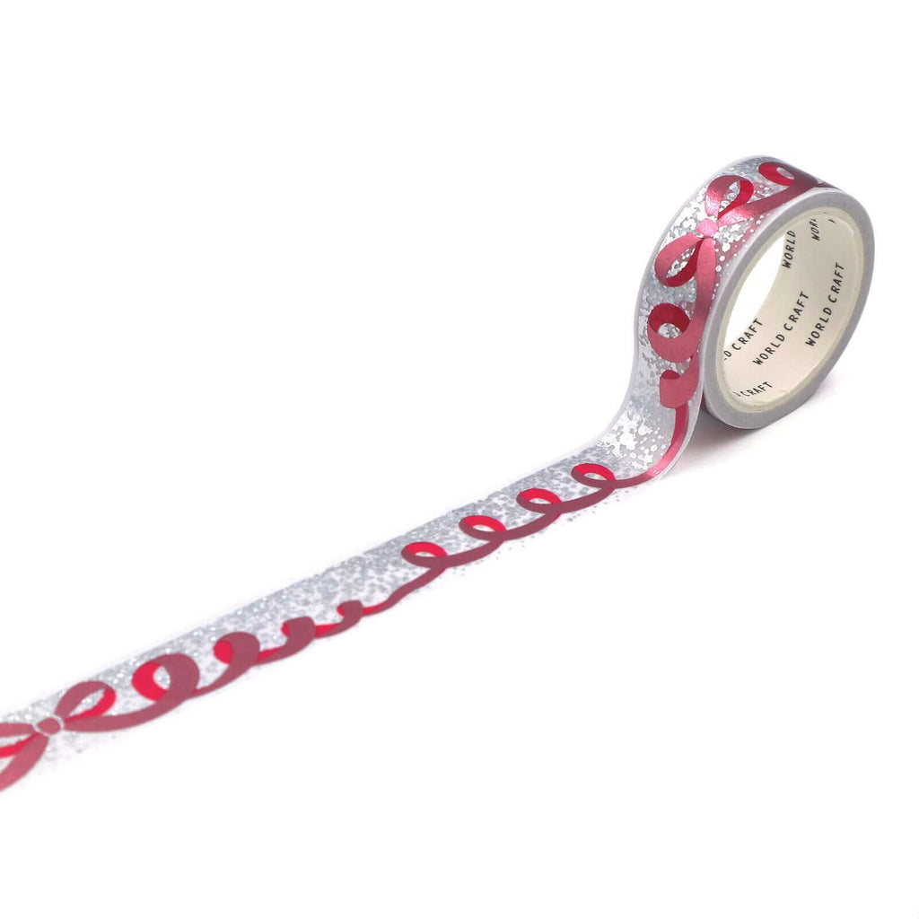 World Craft Decorative Tape Pink Ribbon Washi Tape