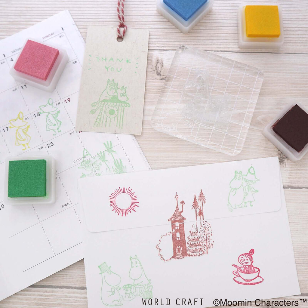 World Craft Moomin Characters Clear Stamps Life in Moominvalley