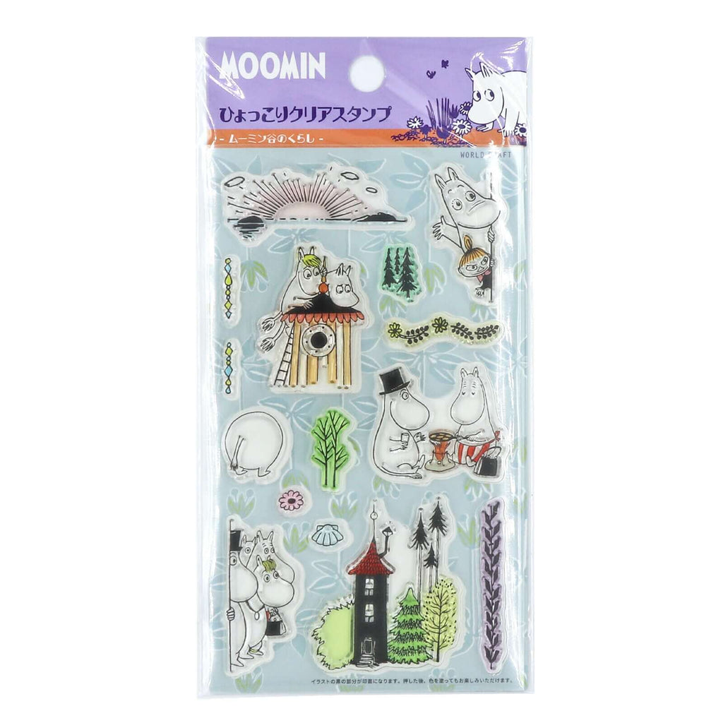World Craft Moomin Characters Clear Stamps Life in Moominvalley