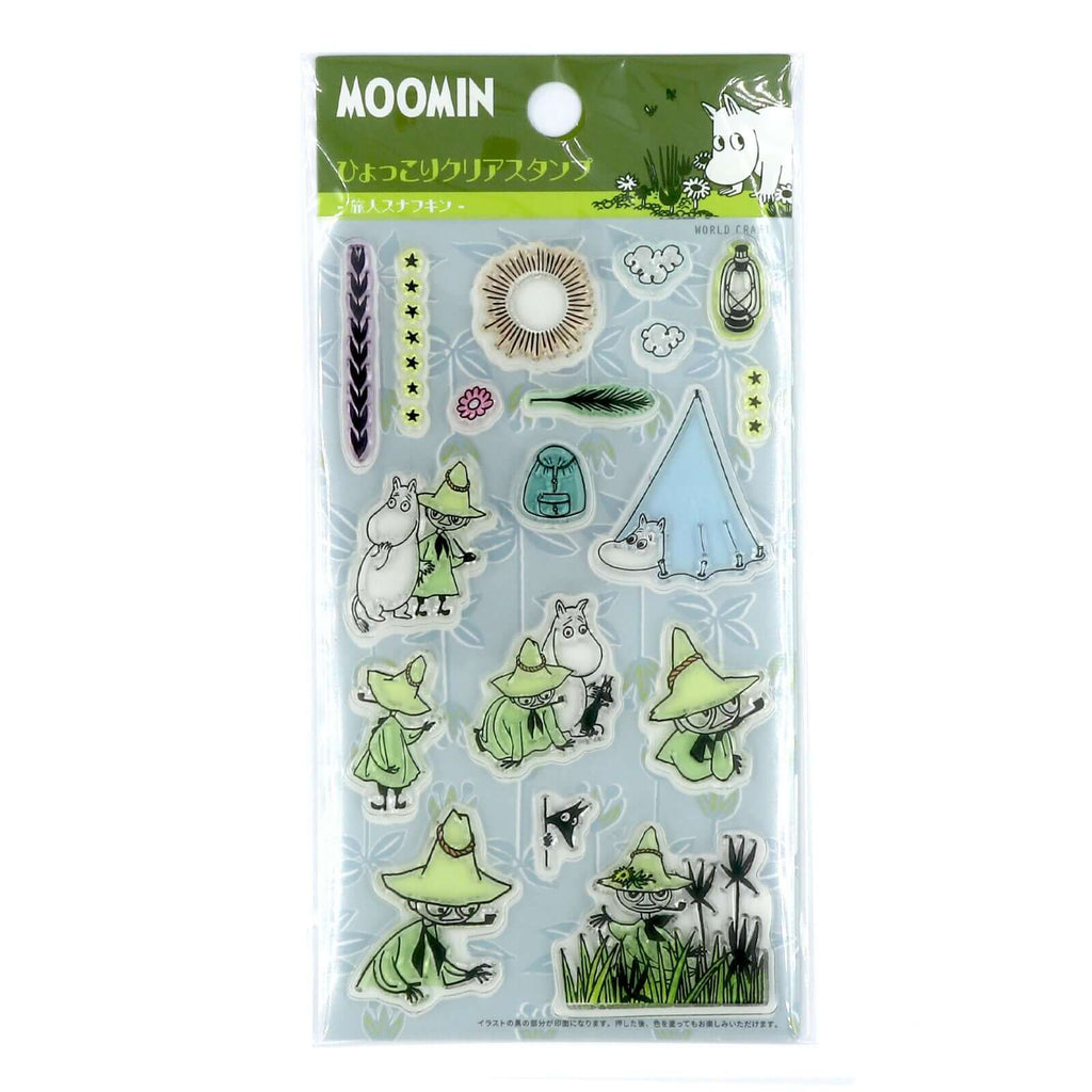 World Craft Moomin Characters Clear Stamps Snufkin the Traveller