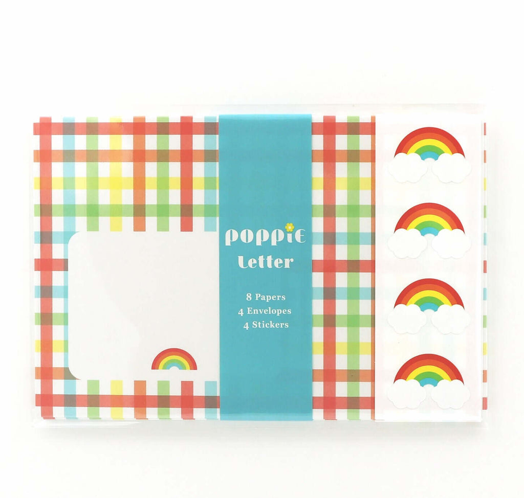 World Craft Poppie Rainbow Letter Set