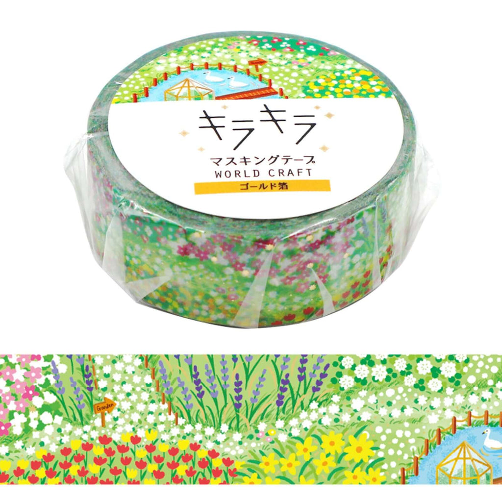 World Craft Washi Tape Flower Garden Washi Tape