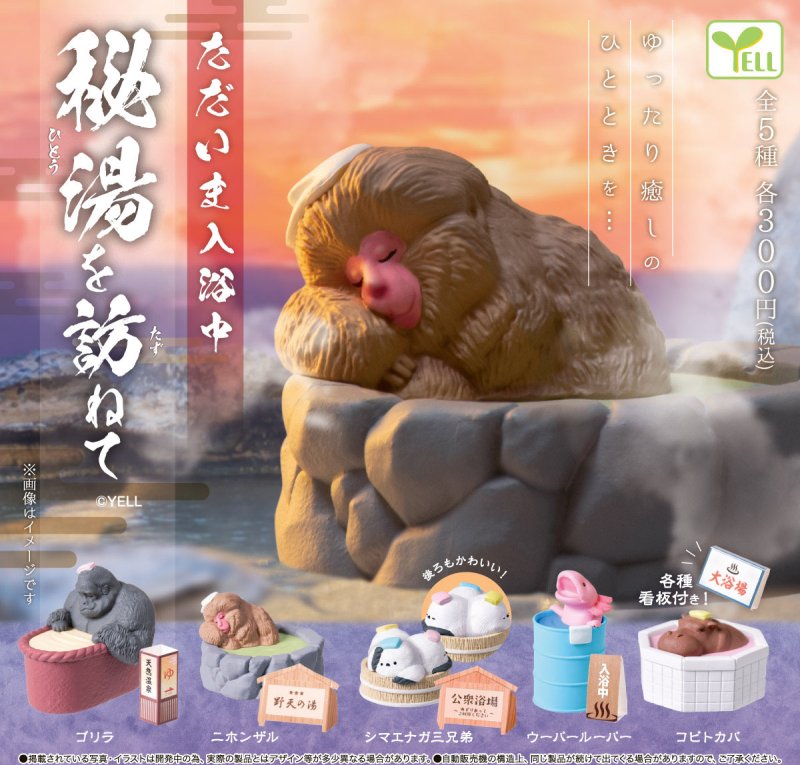 Yell Tadaima Nyuyokuchu -Hito wo Tazunete- Gachapon