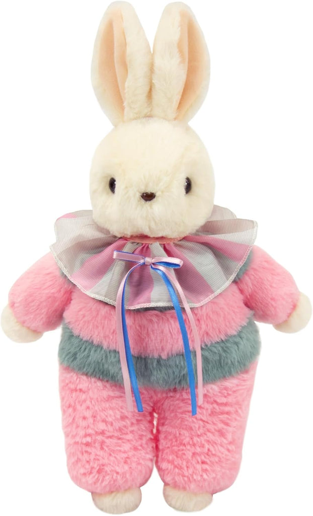YOSHITOKU Piennu Clown Bunny Plush [Yoshitoku Retro Plush Toy Collection]